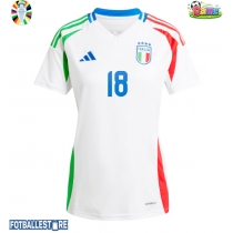 Italia Nicolo Barella #18 Bortedrakt Dame EM 2024 Kortermet